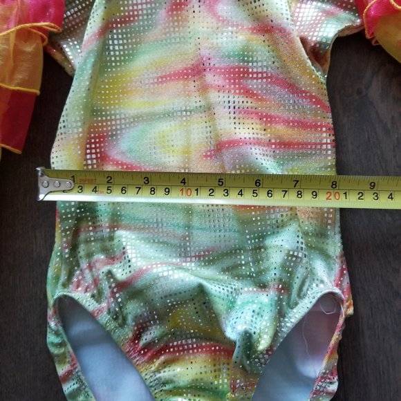 Fun Jazz Dance Costume with Frills - Picture 3 of 4